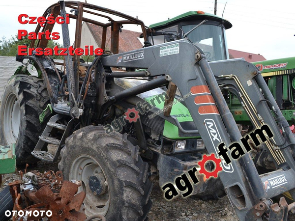 Deutz Agrotron 80 części, skrzynia biegów, silnik