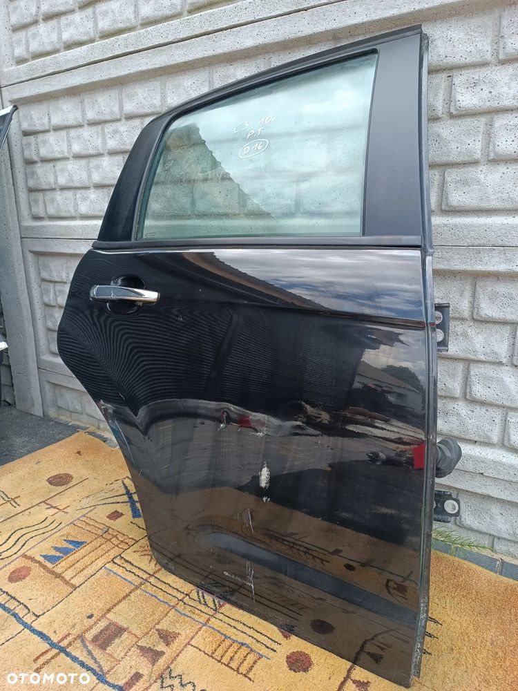 DRZWI PRAWY TYŁ PRAWE TYLNE CITROEN C3 II - 4