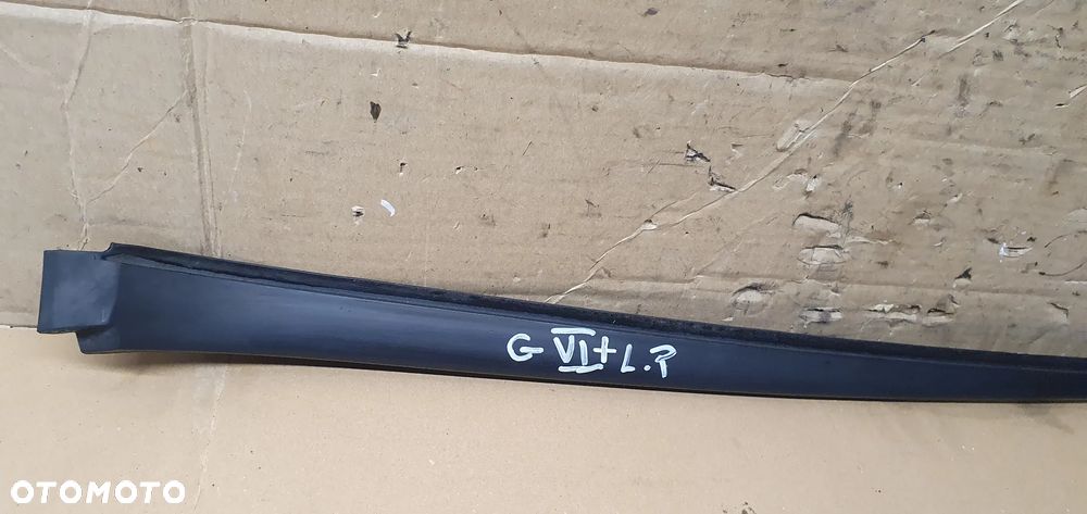Listwa szyby czołowej lewy przód przednia lewa VW Golf VI 6 Plus 5M0854327D - 2