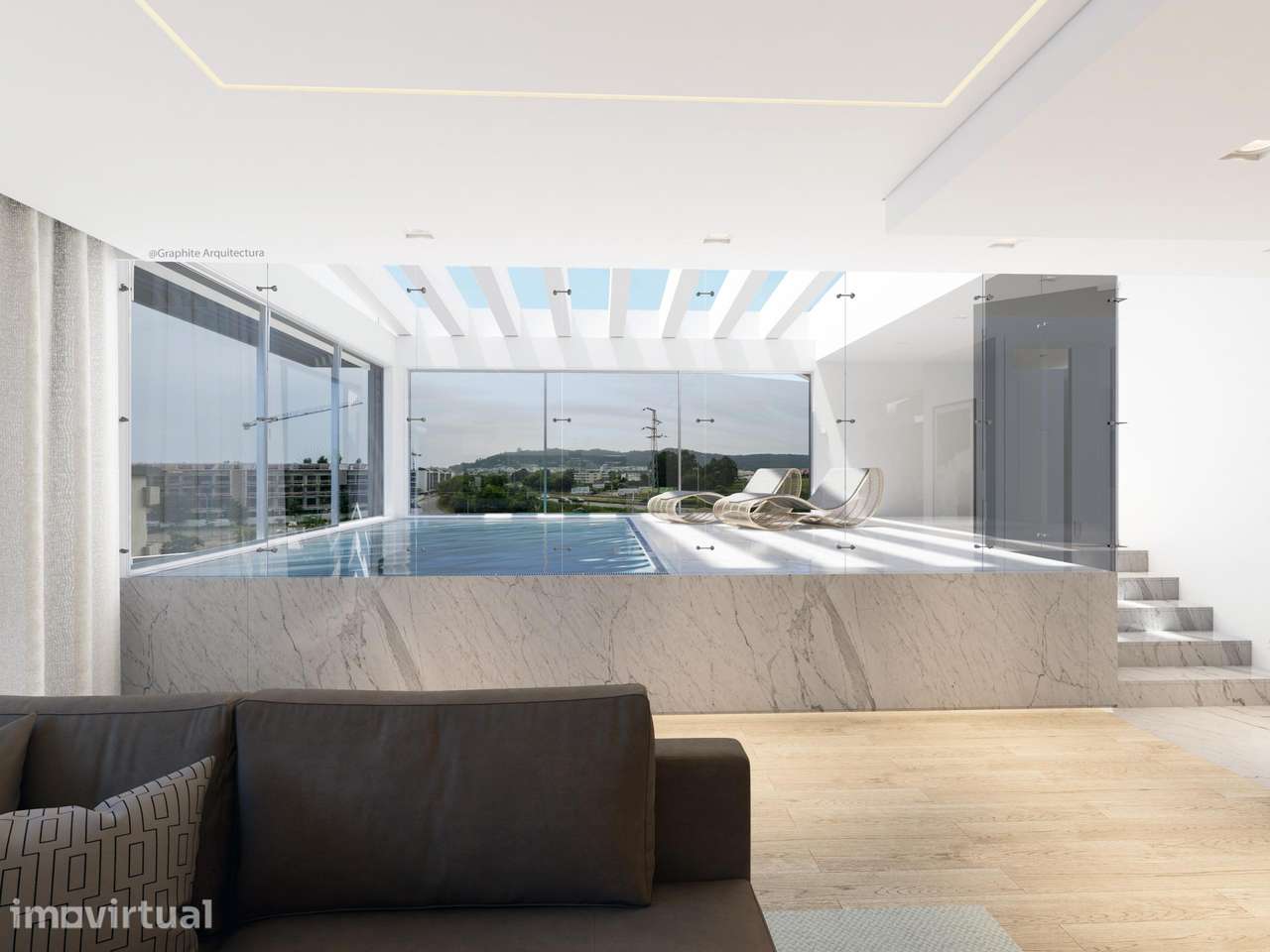 Apartamento T4 com piscina privada - Grande imagem: 3/14