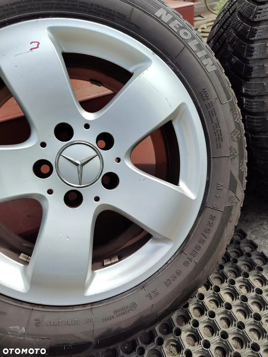MERCEDES W211 VITO FELGI Aluminiowe Koła 16 5X112 +opony zimowe z 2023 roku - 38