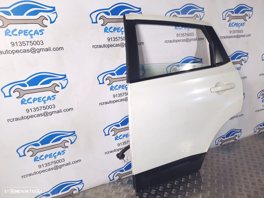 PORTA TRASEIRA TRÁS ESQUERDA NISSAN QASHQAI J10 H2101JD0MC QASHQAI +2 FECHO ELEVADOR MOTOR PUXADOR VIDRO - 11