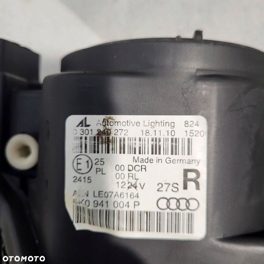 audi a4 b8 8k xenon nie skrętny przód strona prawa 8k0941004p - 6