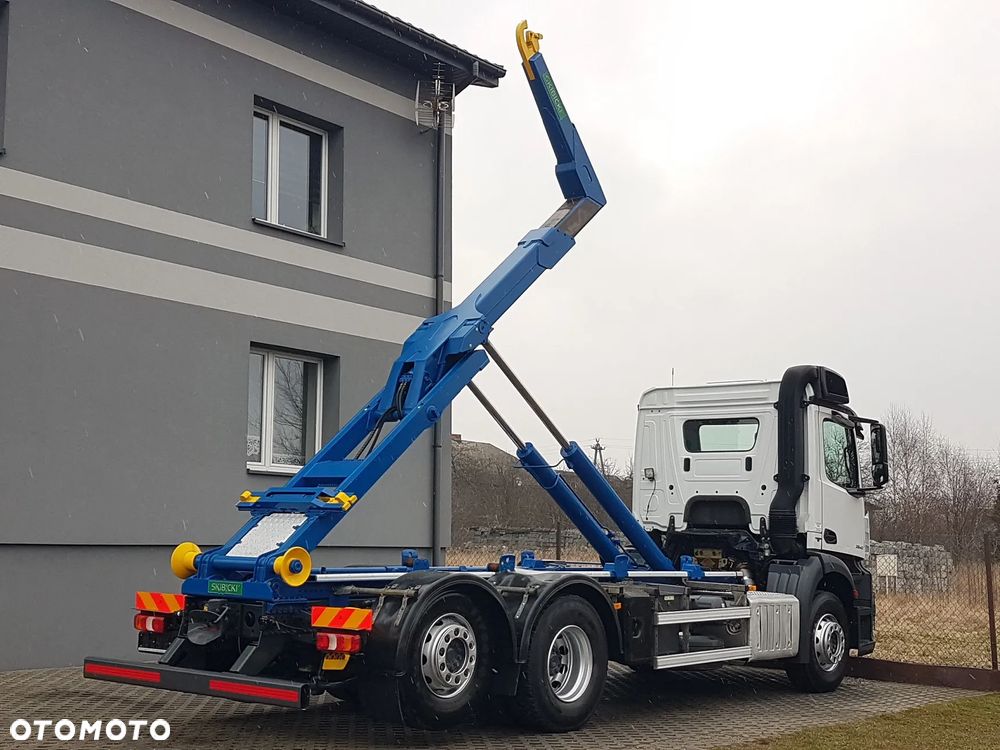 Mercedes-Benz ANTOS ACTROS HAKOWIEC 3 OSIE 6x2 KLIMA HAKOWIEC DO KONTENERÓW - 4