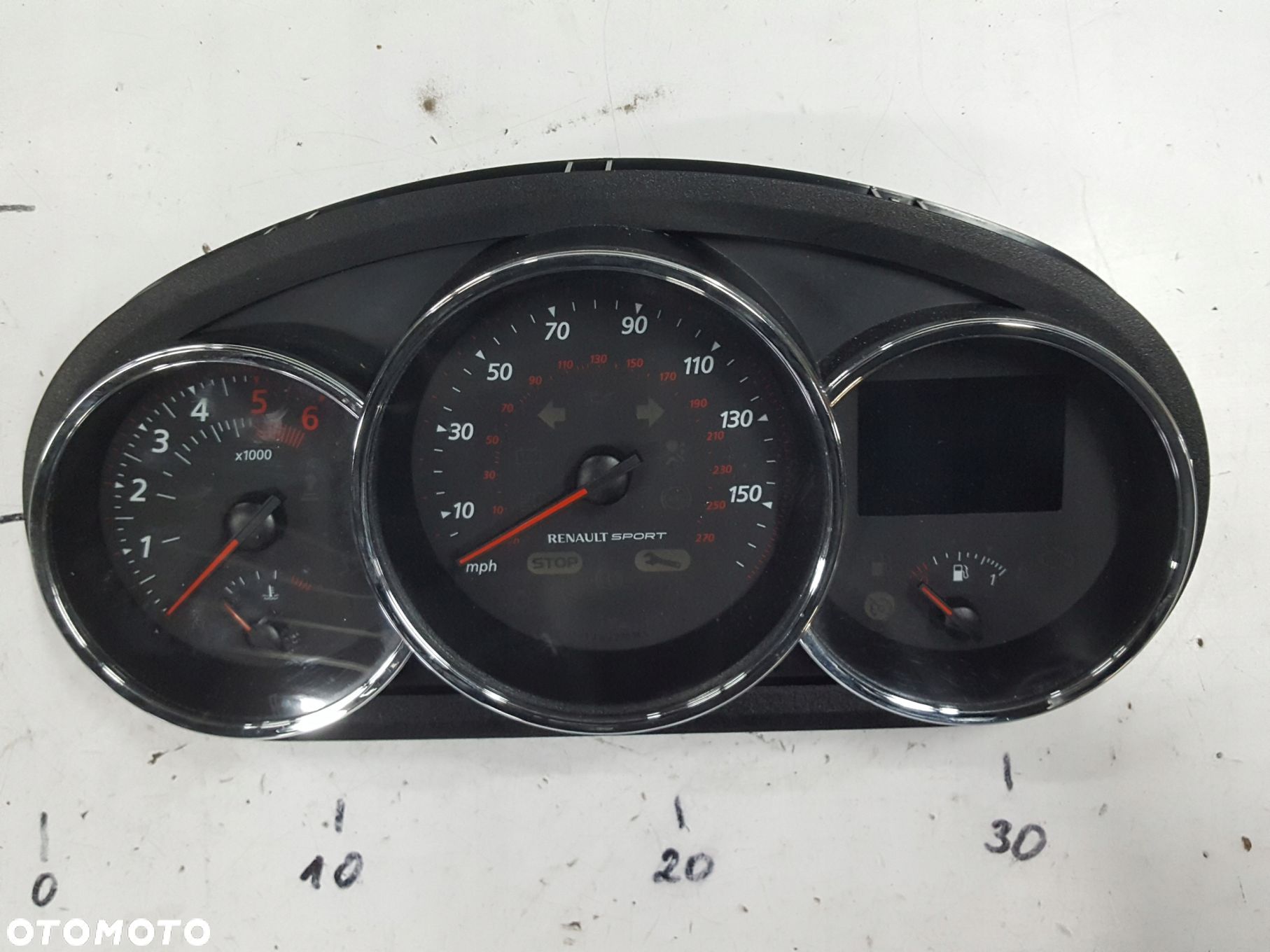 RENAULT MEGANE 3 III LIFT 14-16r 1.6 DCI LICZNIK ANGLIK - 1
