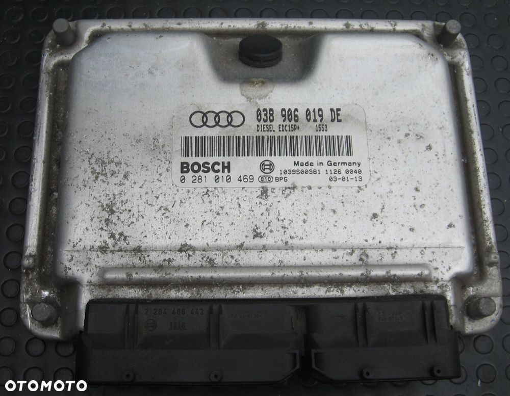 sterownik silnika AUDI A3 GOLF IV 1.9 TDI 038906019 FH DE volkswagen LEON TOLEDO - 4