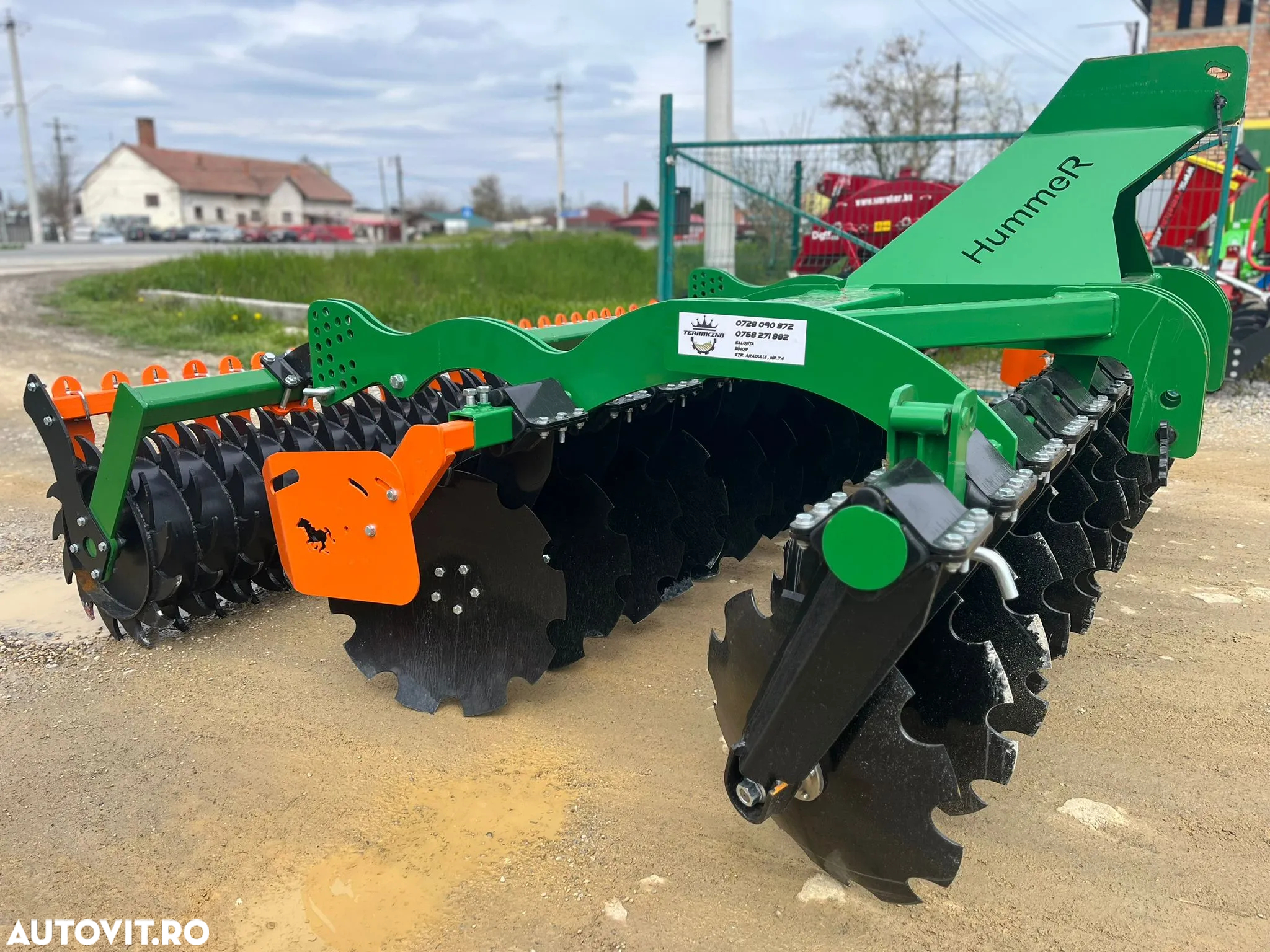 Terraking TerraDISC / Grapa cu disc HUMMER cu tavalug packer - 3