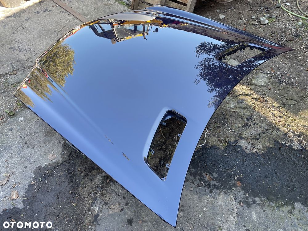 POKRYWA SILNIKA MASKA PRZÓD MERCEDES-BENZ SL W230 A230 R230 GRANATOWY METALIK - 9