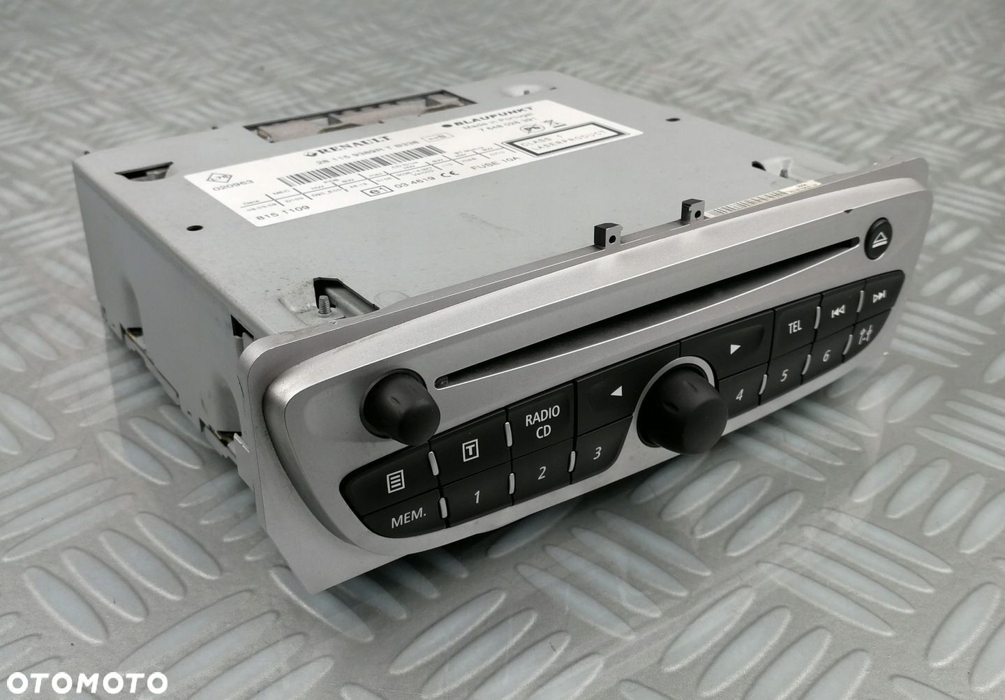 281159389R radio fabryczne CD FM AM RENAULT SCENIC III 3 MEGANE III 3 2008- - 1