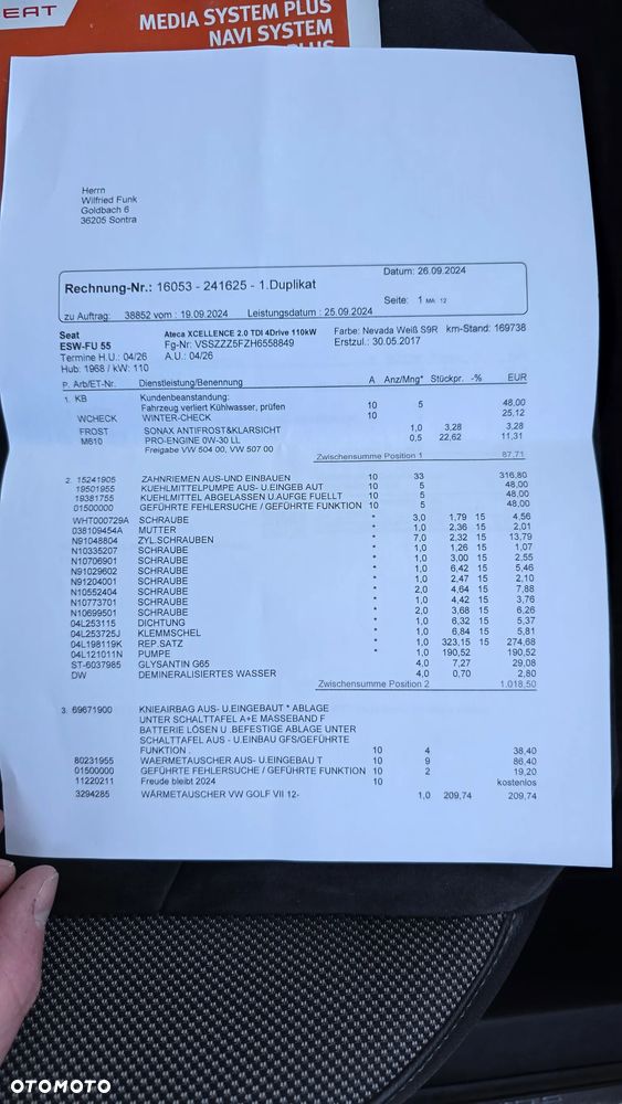 Seat Ateca 2.0 TDI 4Drive XCELLENCE - 39