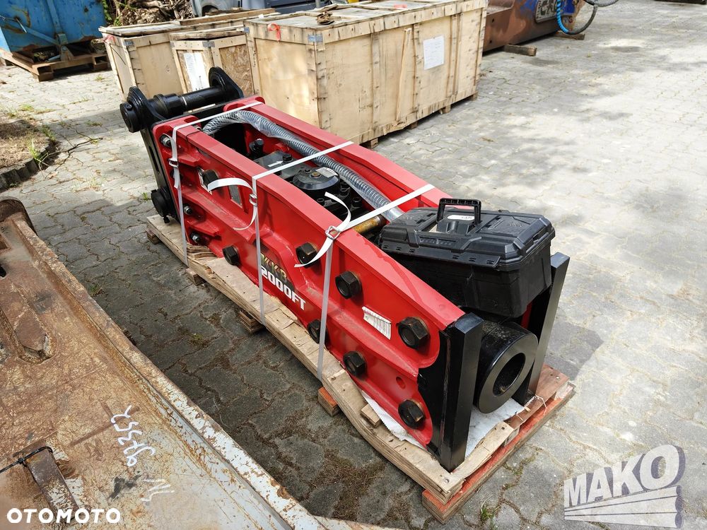 Nowy nieużywany! Młot hydrauliczny Komak KKB2000FT 1700kg do koparki - 2
