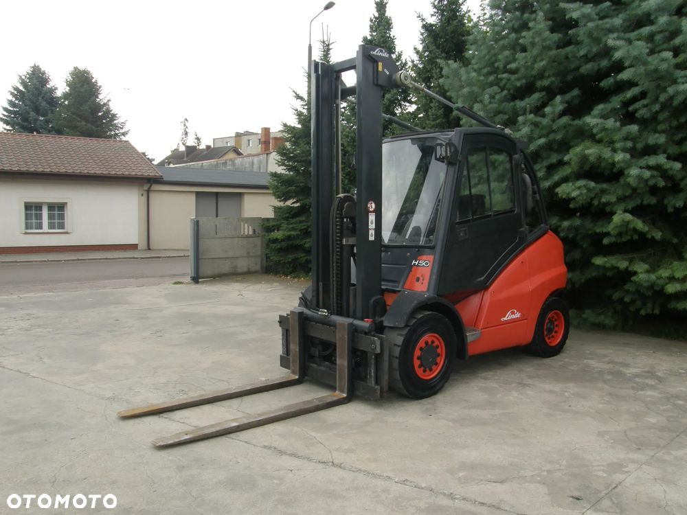 Linde H50D 2004 wolny skok kabina przesuw z Niemiec - 31