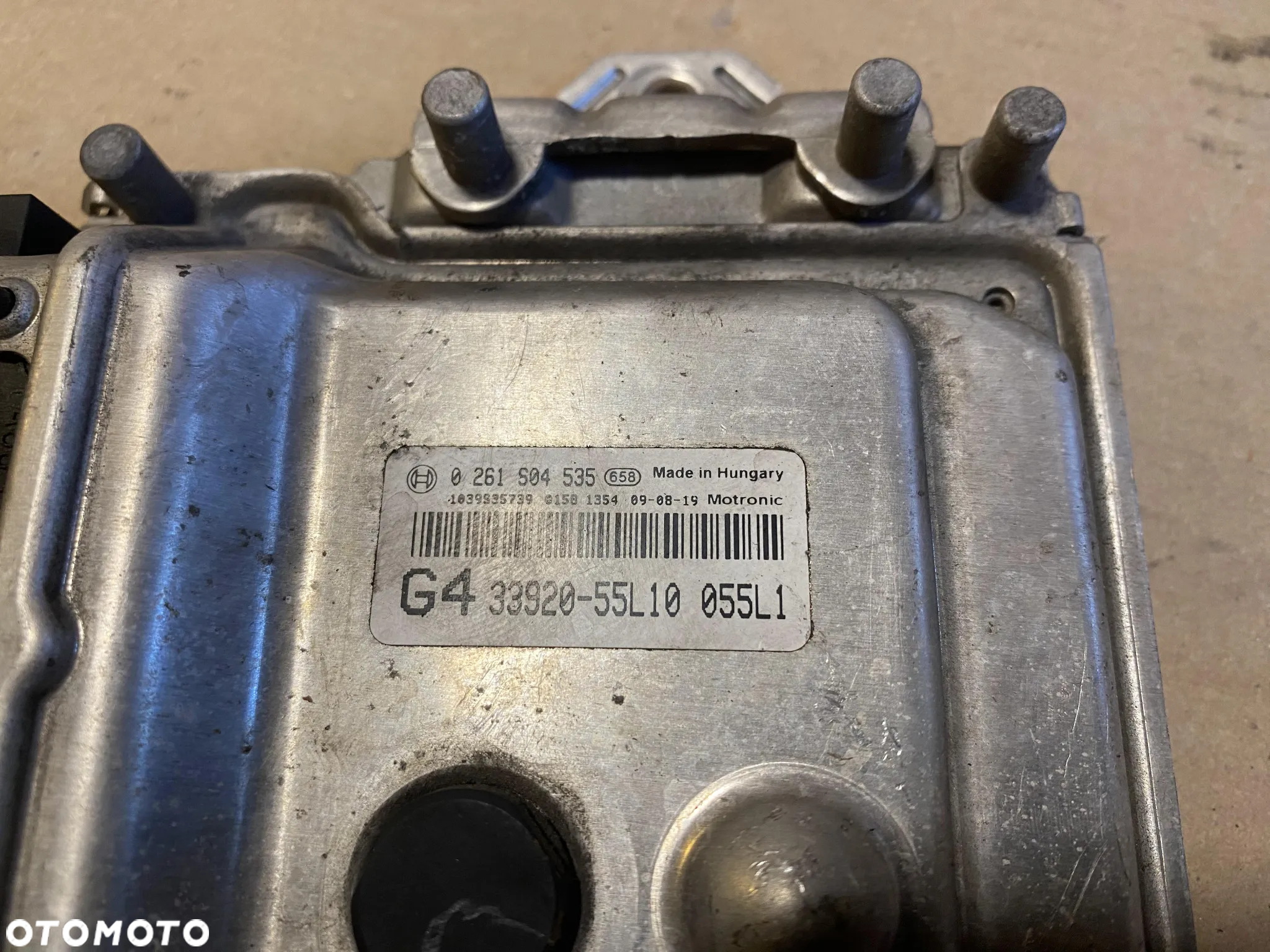Sterownik moduł silnika Suzuki SX4 Fiat Sedici 1.6 16V OE - 2