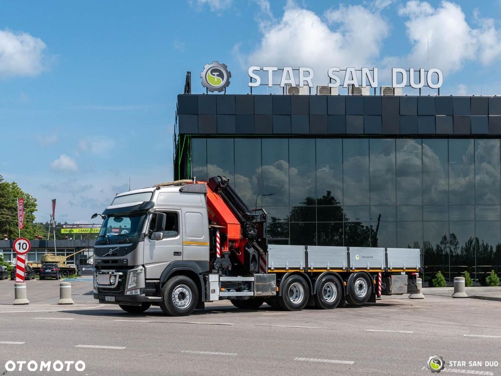 Volvo FM420 8x4 PALFINGER PK 56002 HDS Żuraw Fly Jib Wciągarka - 7