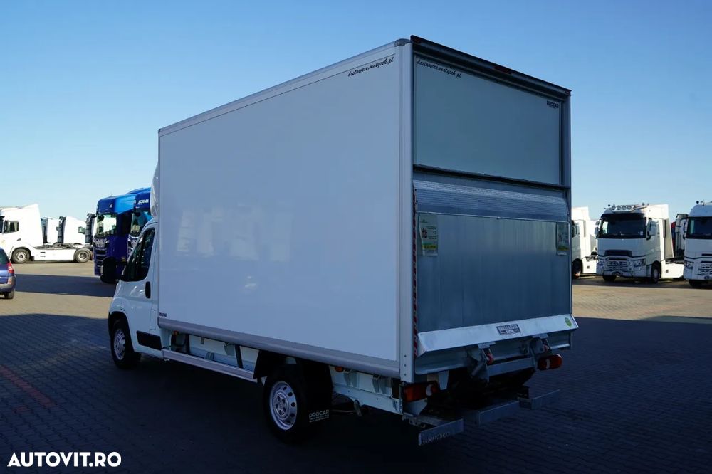 Citroën JUMPER / CONTAINER - 4,2 M / DHOLLANDIA LIFT - 750 KG / 3 LOCURI / IMPORTAT / EURO 6 - 6