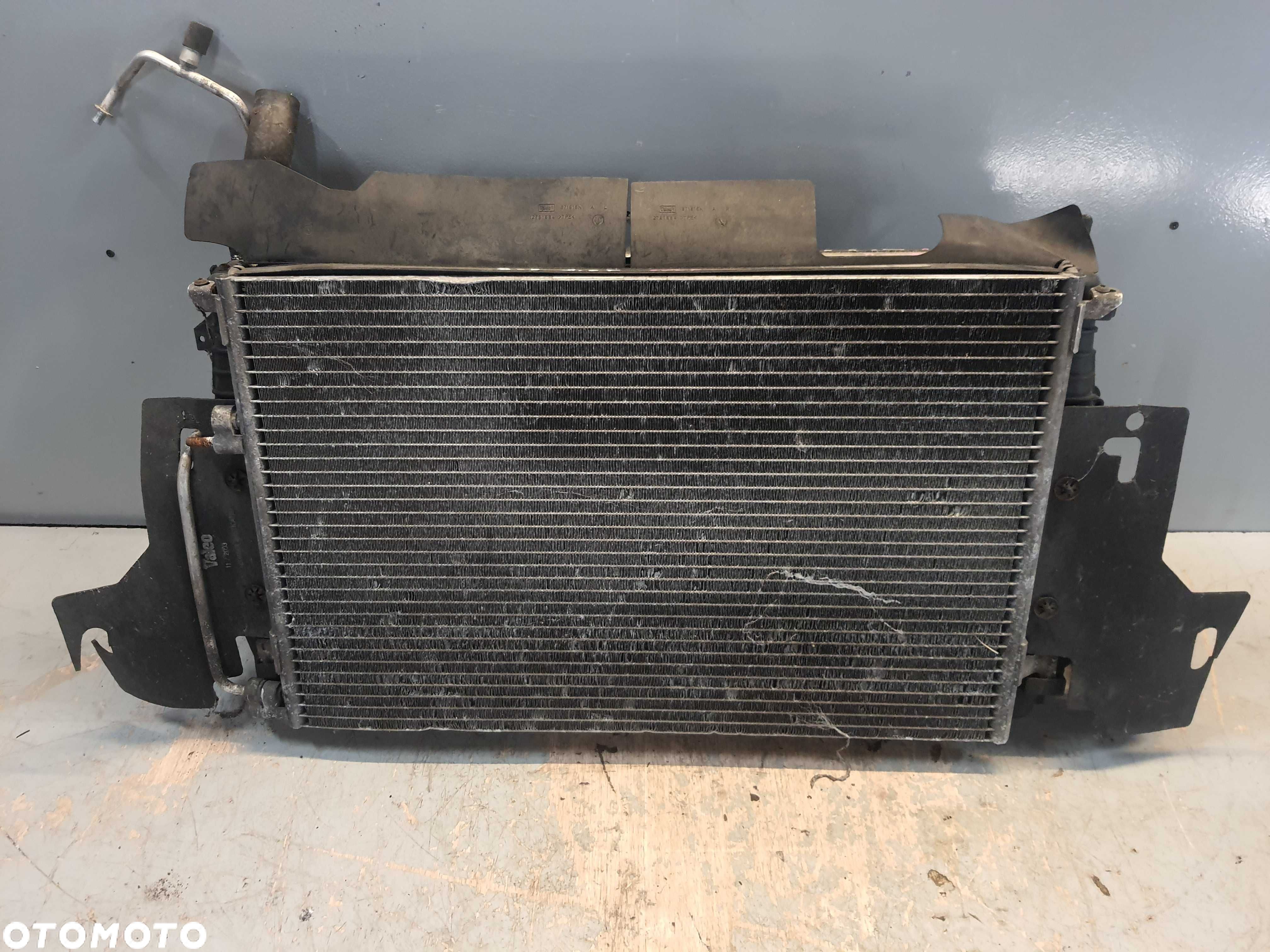 200F Komplet chłodnic Manual Wentylator Saab 9-3 II 2.0T - 1