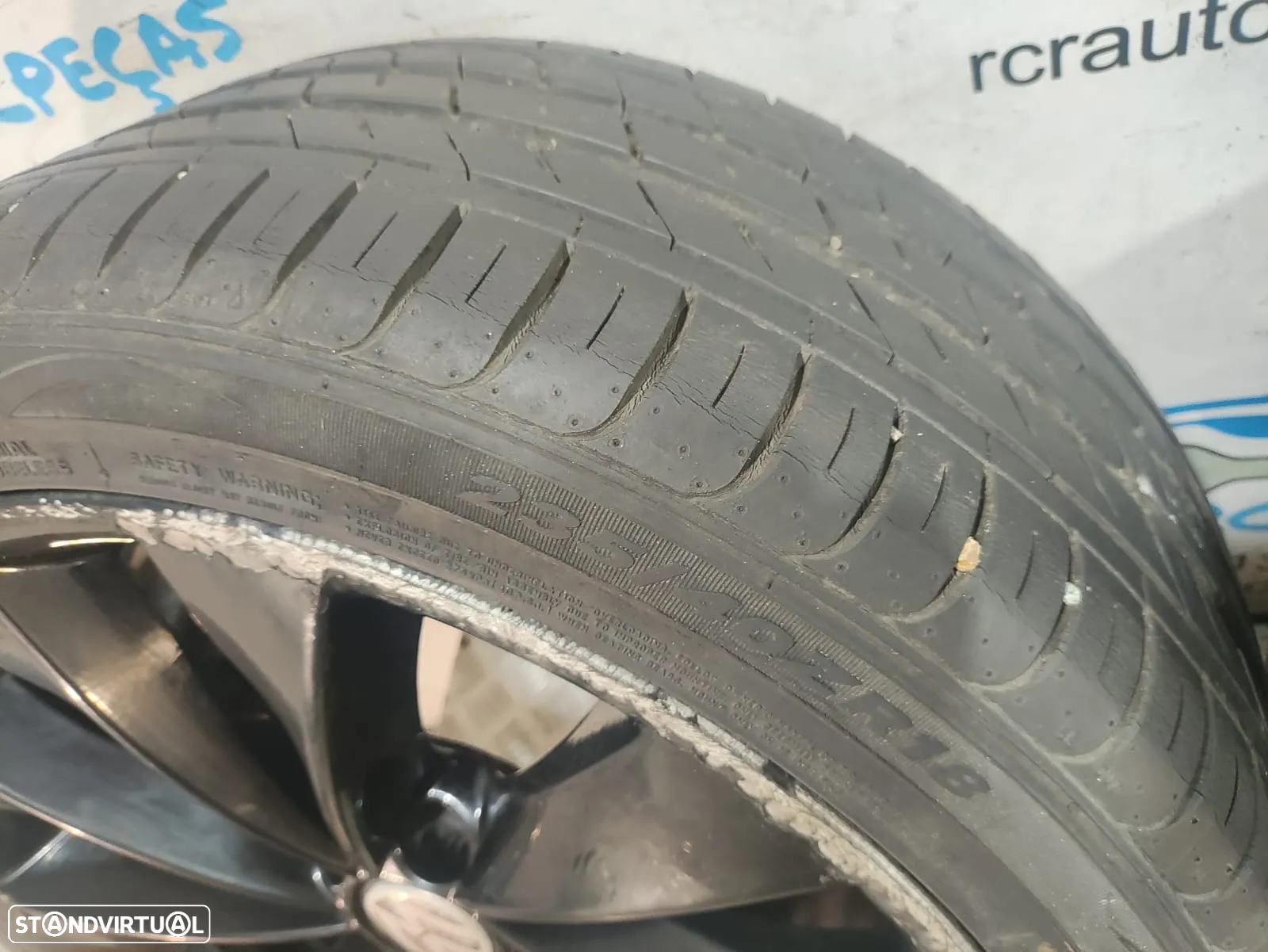 Jantes 18 Polegadas Interlagos - Originais VW Volkswagen - 5x112 - 3C8601025D - Scirocco | Passat | Audi | Golf | CC | Jetta | Seat - 11