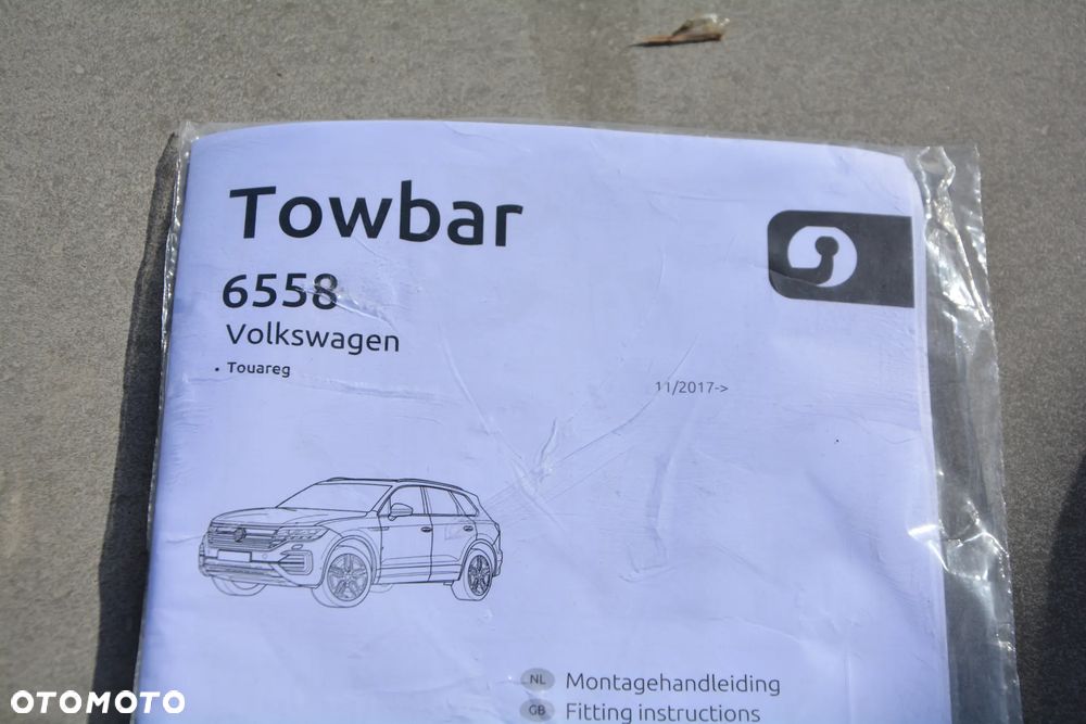 VW Touareg 2017   -  hak wypinany Brink na klucz - 7