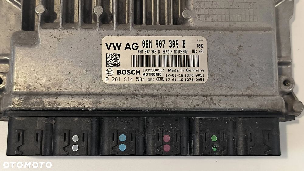 Moduł sterownik komputer silnika 06M907309B MG1CS002 Porsche Panamera 2017 Hatchback Benzyna 324kW 2894cm³ - 5