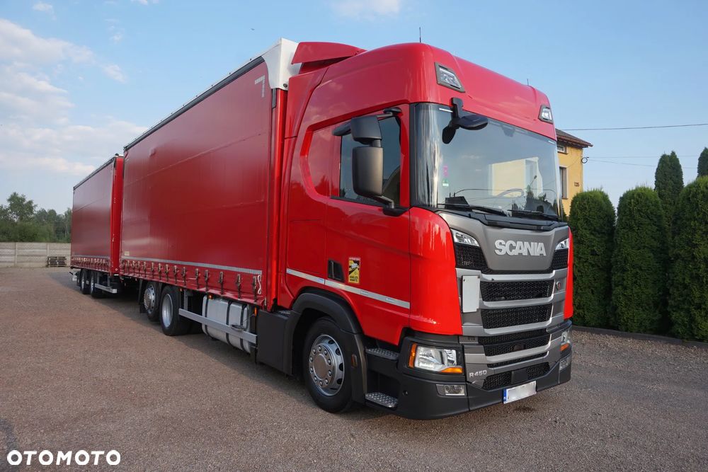 Scania R 450 ACC E6 ZESTAW PRZEJAZDOWY 120 M3 RETARDER SALON PL. - 1