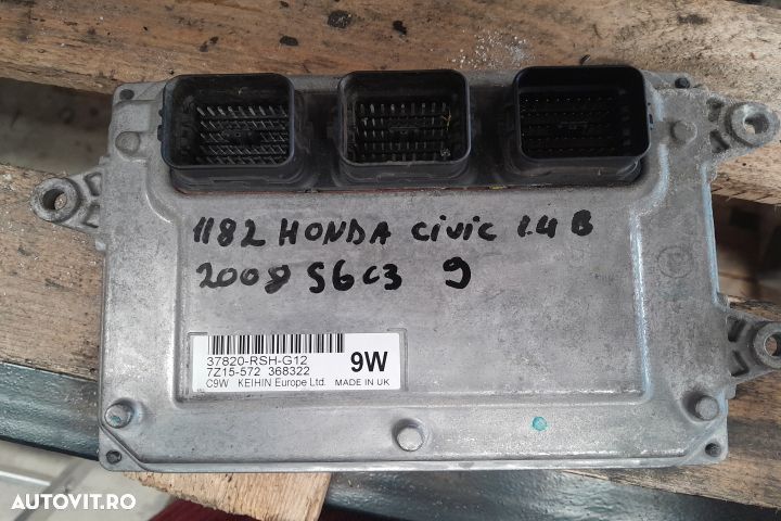 Calculator motor ECU 37820-RSH-G12 37820-RSH-G12 Honda Civic 8 [2005 - 1