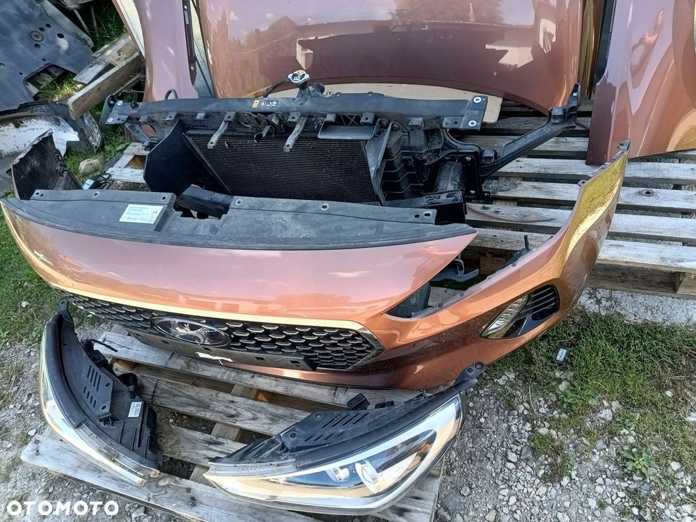 HYUNDAI I30 III 17r- MASKA ZDERZAK BŁOTNIKI CHŁODNICE LAMPY Kompletny przód - 2
