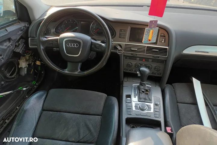 ceasuri de bord caseta de directie Carcasa filtru aer ulei motorina  alternator electromotor  plansa de bord kit airbaguri Audi A6 C6 4x4  motor 3.0TDI  BMK dezmembrez - 5