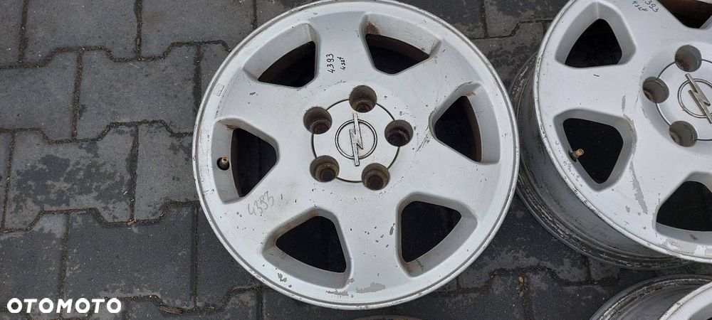FELGA ALUMINIOWA 4 SZT OPEL ZAFIRA A 5X110 6JX15 ET43 - 8