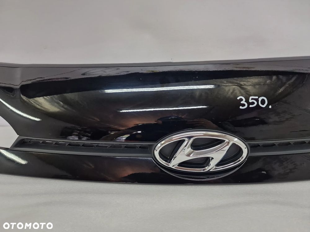HYUNDAI I20 II LIFT 18- ATRAPA / GRILL PREZDNI PRZÓD + USZCZELKA GÓRNA ZDERZAKA , NR 86350-C8000 , NR AUKCJI GR350 - 4