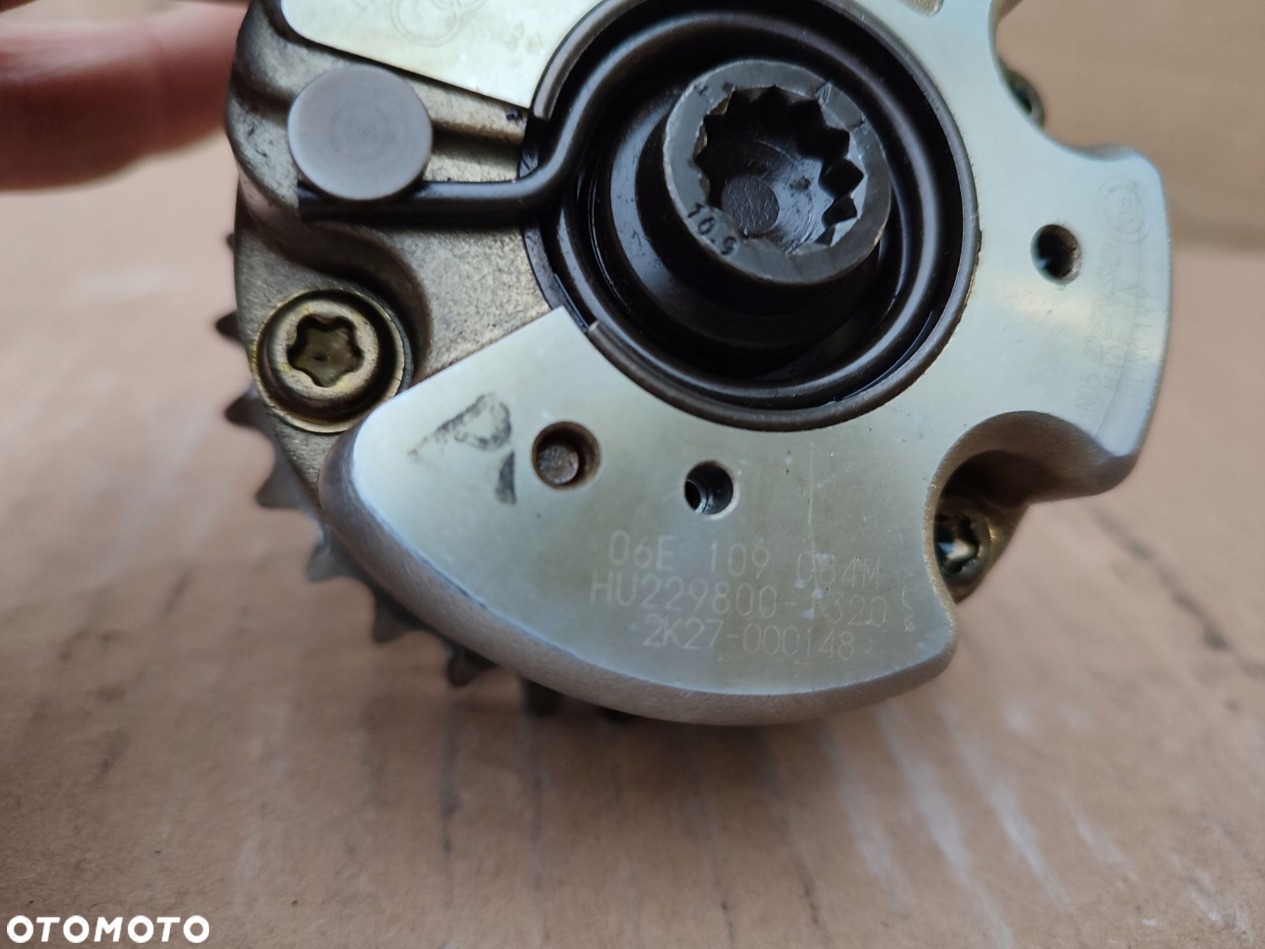 Koło zębate rozrządu wariator AUDI A4 B8 3.2FSI CAL 06E109084M - 4