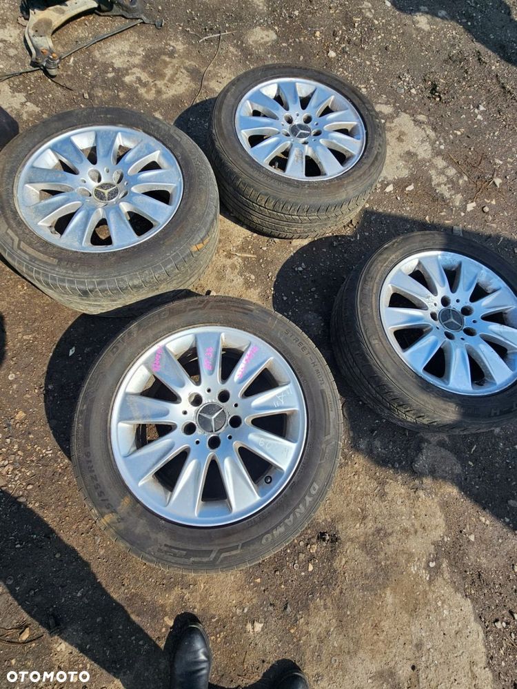 FELGI ALUMINIOWE KOŁA OPONY MERCEDES CLK W209 16 ET32 5x112 - 1