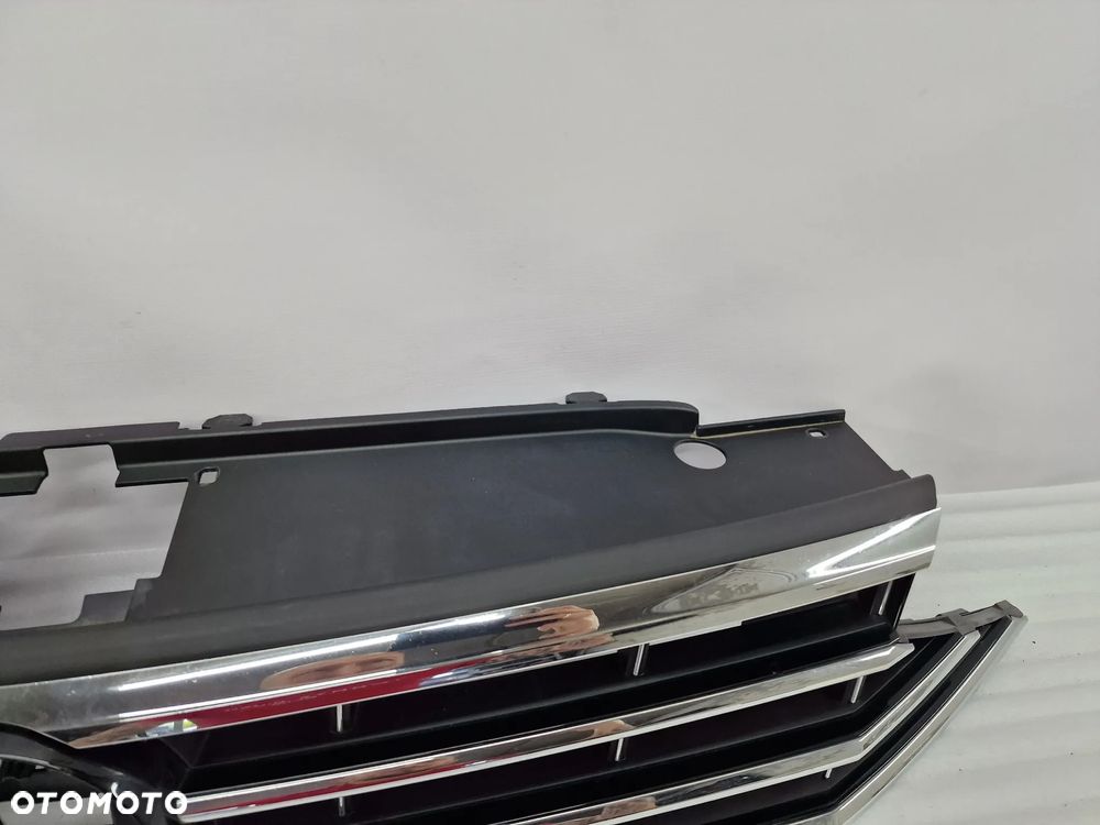 VW PASSAT B8 3G0 LIFT 18- R-LINE ATRAPA / GRILL PRZEDNI PRZÓD , NR 3G0853651AK / 3G0853651AM , NR AUKCJI GR42 - 9