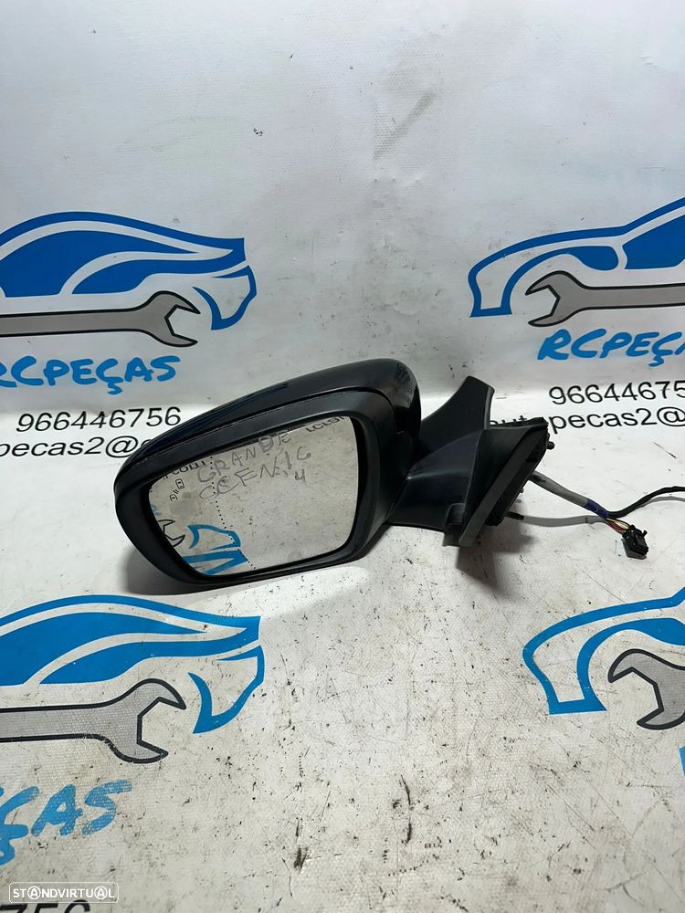 Espelho Retrovisor Esquerdo Eletrico Renault Grand Scenic 4 MK4 13013060  2016 - 2024 - 1
