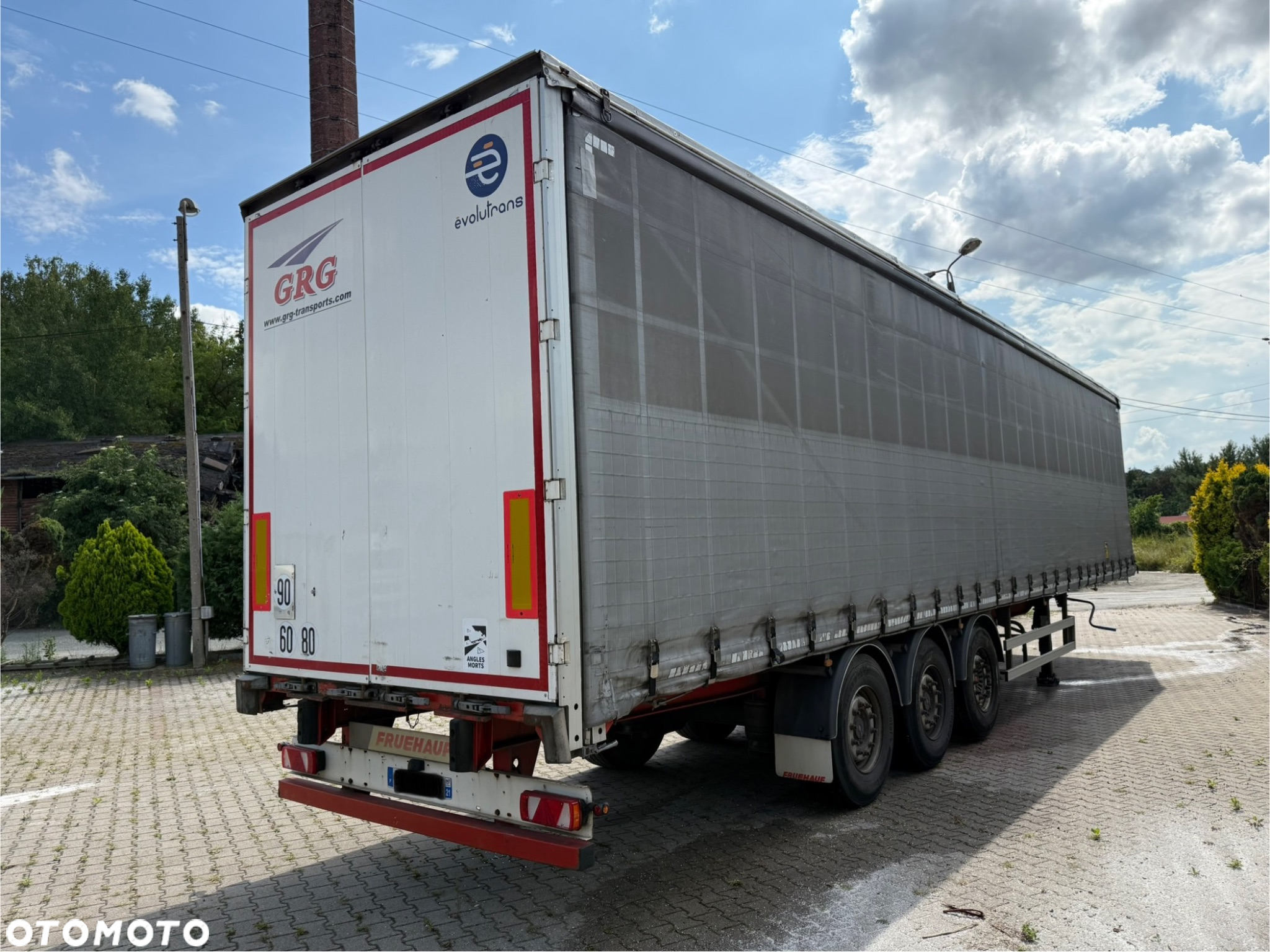 Fruehauf Firanka* Osie SAF* Podnoszona Os* Paleciara* Mocna Podłoga* Z Francji - 3