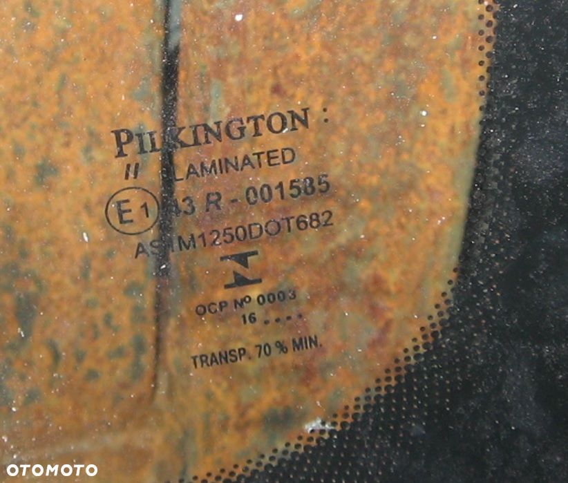 szyba czołowa przednia OPEL MERIVA A - 2