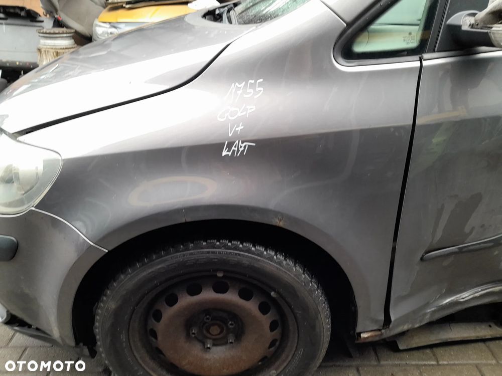 VW GOLF V+ PLUS BŁOTNIK LEWY PRZEDNI LEWY PRZÓD KOLOR: LA7T - 1