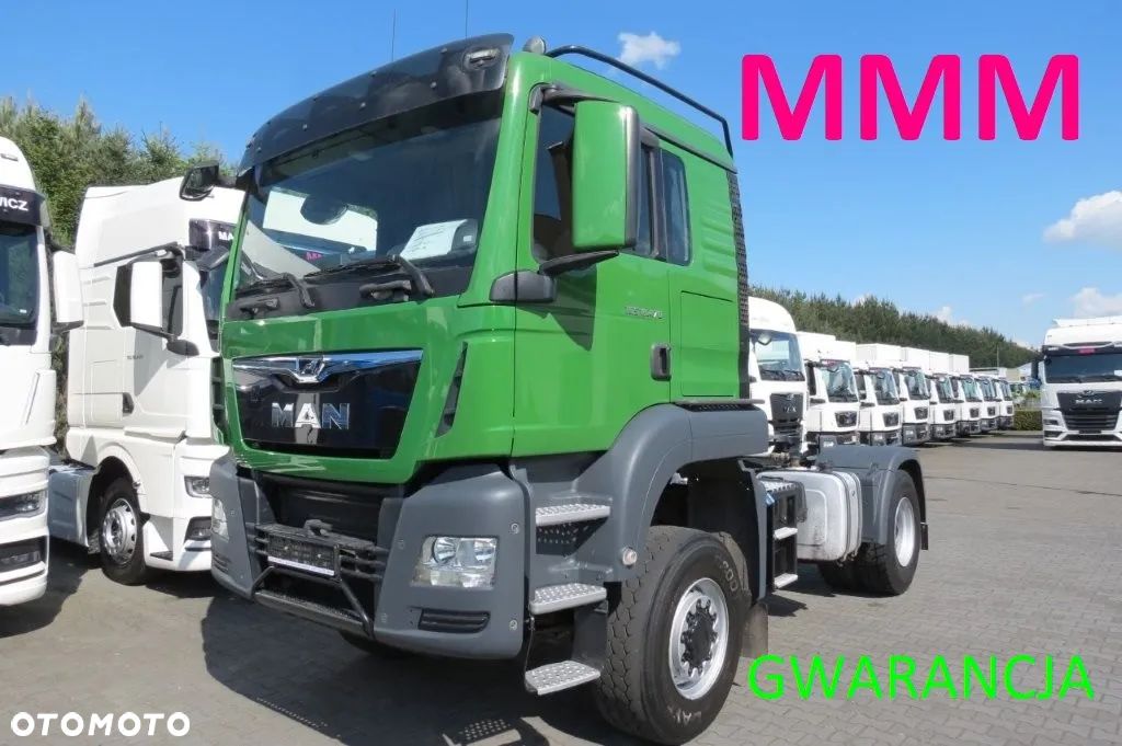 MAN TGS 18.470 4x4 REDUKTOR HYDRAULIKA GWARANCJA FABRYCZNA DO 09/2025  NOWE TURBO AGR SPROWADZONY SERWIS MAN DE - 1