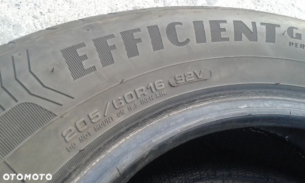 16” - GOOD YEAR - 205/60 r16 cali – LETNIE Opony EFFICIENT GRIP - stan: BDB - Gwarancja + Możliwy MONTAŻ !! - 3