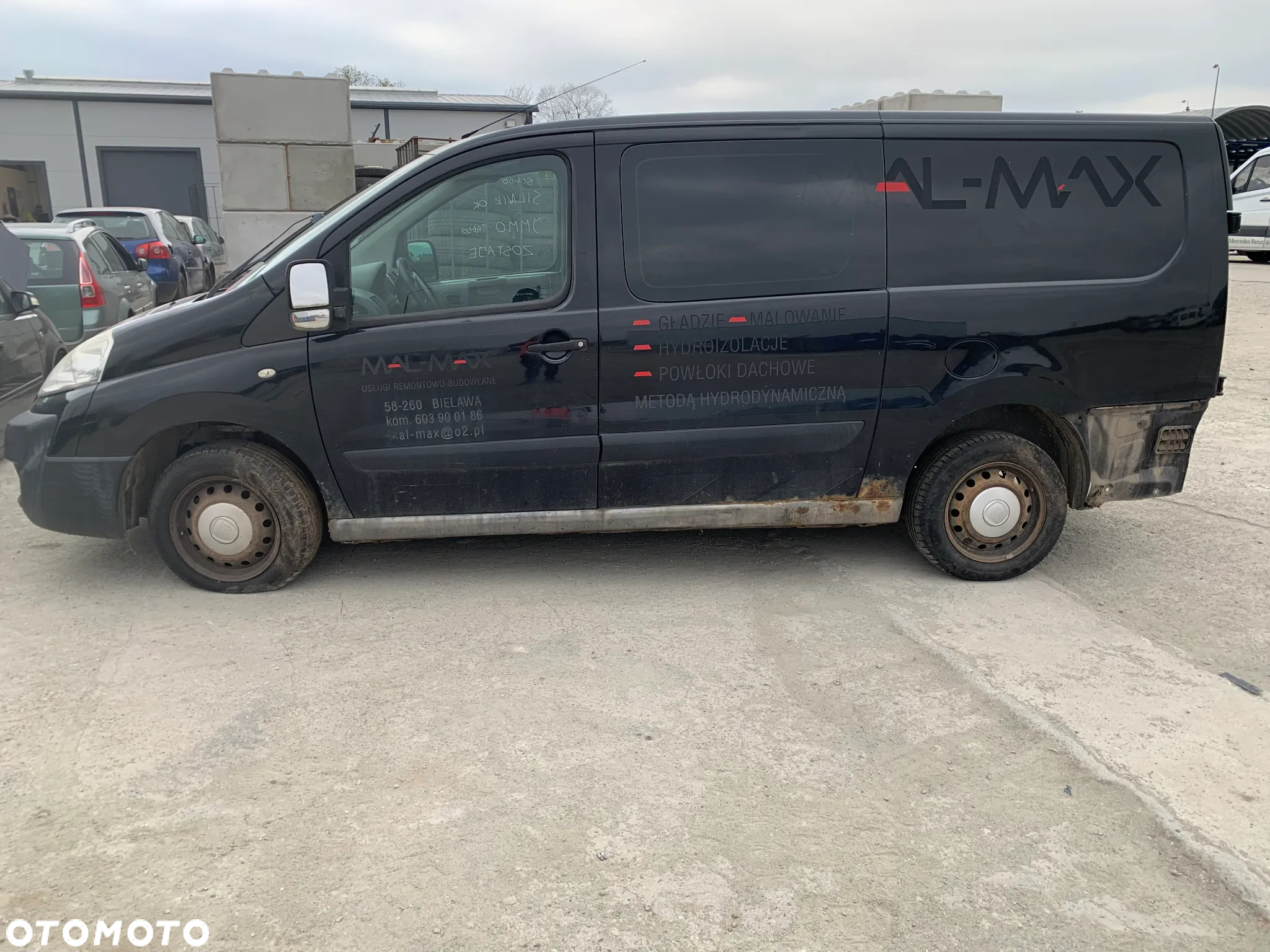 FIAT SCUDO 2009 2.0 JTD *SAMOCHÓD NA CZĘŚCI* 384 LAMPA LUSTERKO DRZWI MASKA KLAPA BELKA ZDERZAK BŁOTNIK PRAWA LEWA PRZÓD TYŁ - 2