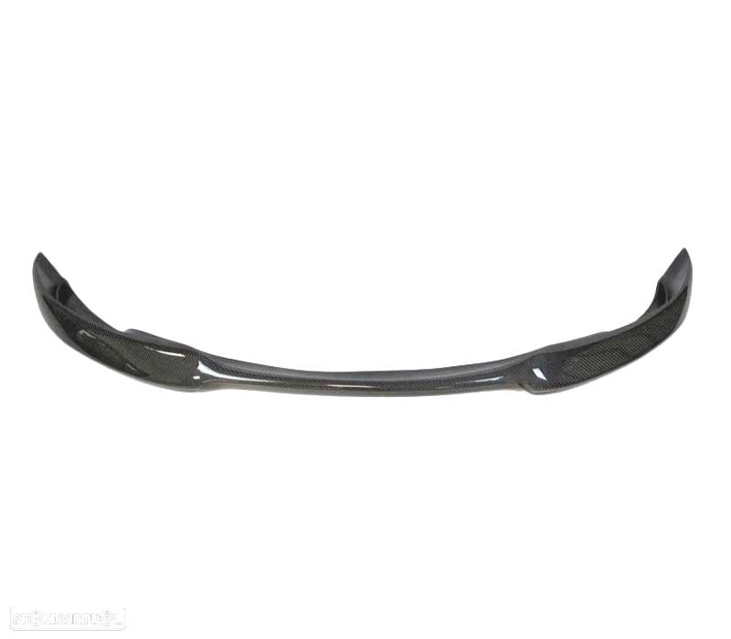 SPOILER LIP FRONTAL BMW E92 E93 06-14 LOOK M TECH CARBONO - 1
