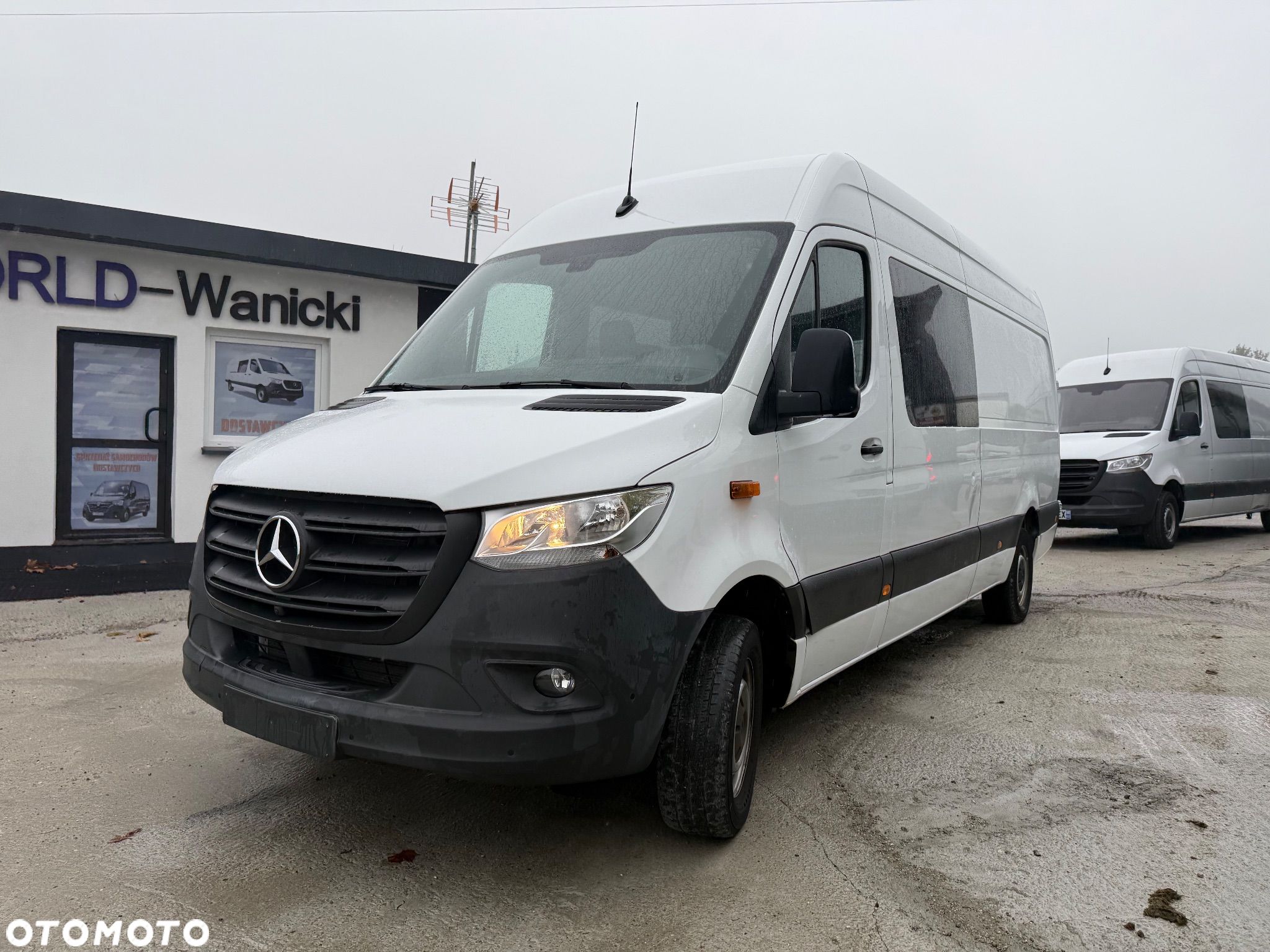 Mercedes-Benz SPRINTER  BRYGADÓWKA 7 OSOB FULL POCJA KAMERY 360 - 1