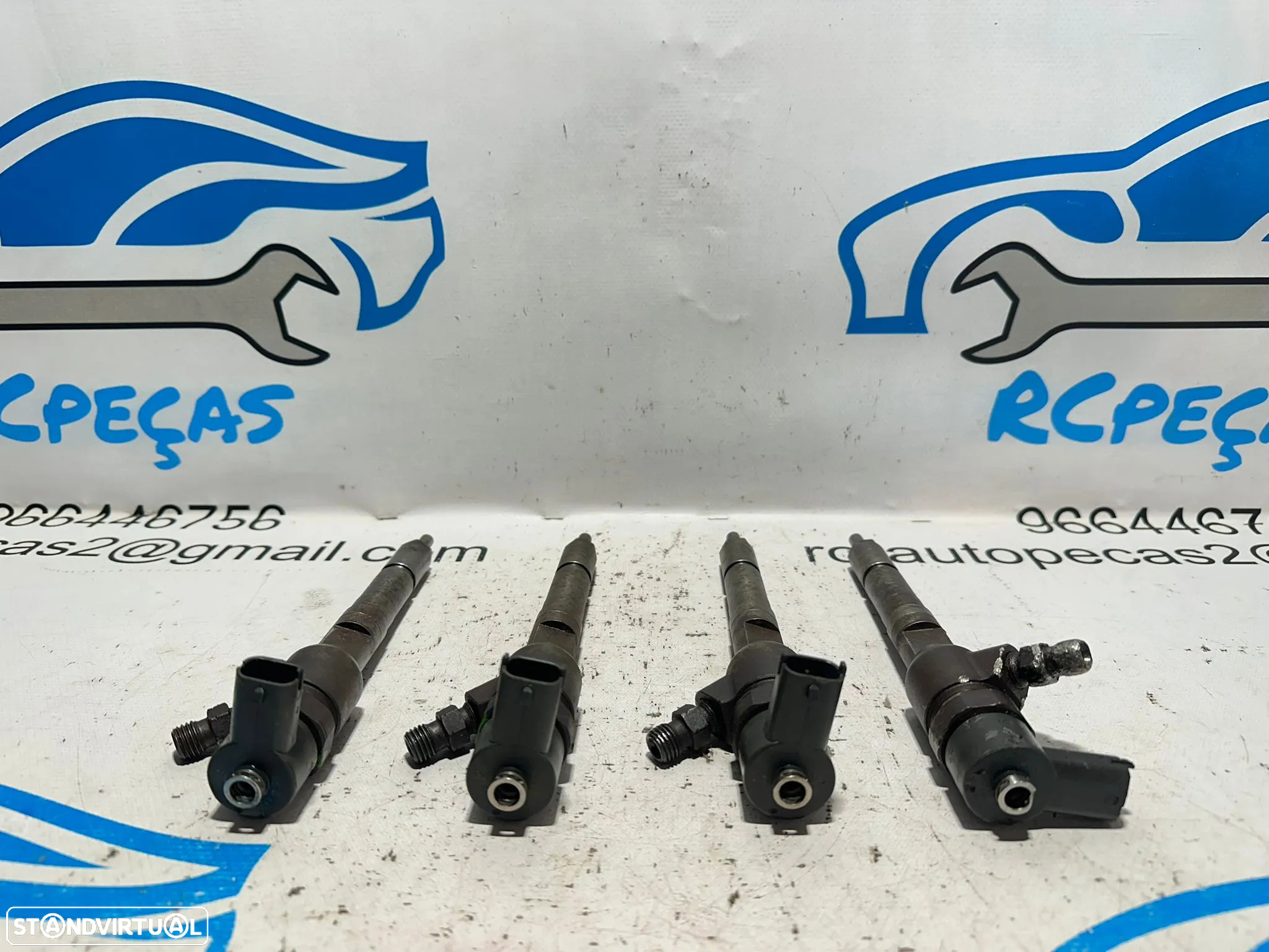 .Conjunto 4 injetores Bosch Fiat Alfa Romeo Ford GM Opel 1.3 CDTi JTD JTDm Z13DTJ 0445110183 - 4