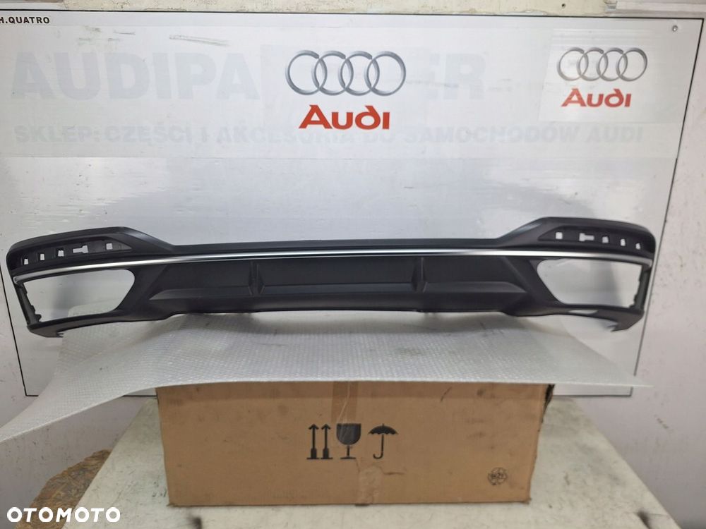 ZDERZAK SPOJLER DYFUZOR AUDI A5 8W B9 8W6 LIFT 2020-2024 OE ASO CHROM EDIT - 1