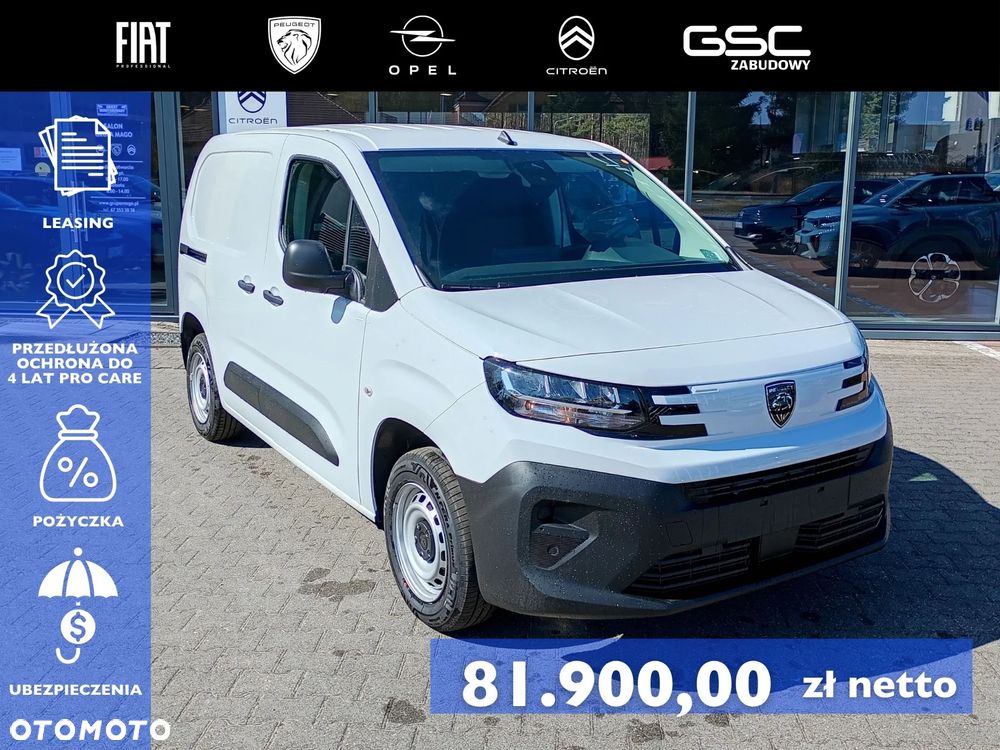 Peugeot Partner M krótki! 100KM / sprawdź pełną ofertę - 1