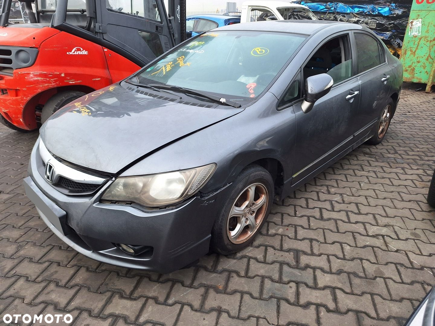 HONDA CIVIC 8 VIII SEDAN FD3 4D LIFT LEWY PANEL PRZEŁĄCZNIK SZYB LUSTEREK - 2