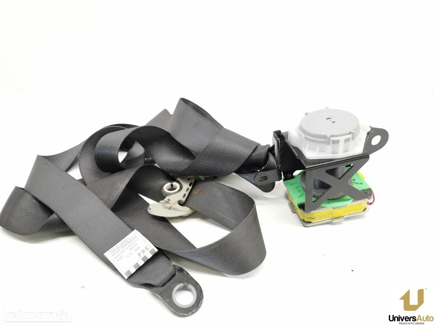 CINTO SEGURANÇA FRONTAL DIREITO TOYOTA AURIS 2007 -1046749 - 3