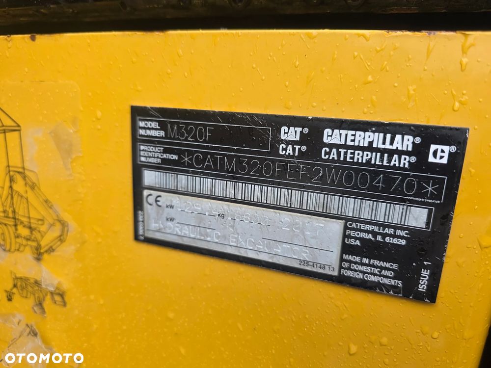 Caterpillar Cat M320F 7660 mtg z Niemiec Volvo Liebherr - 15
