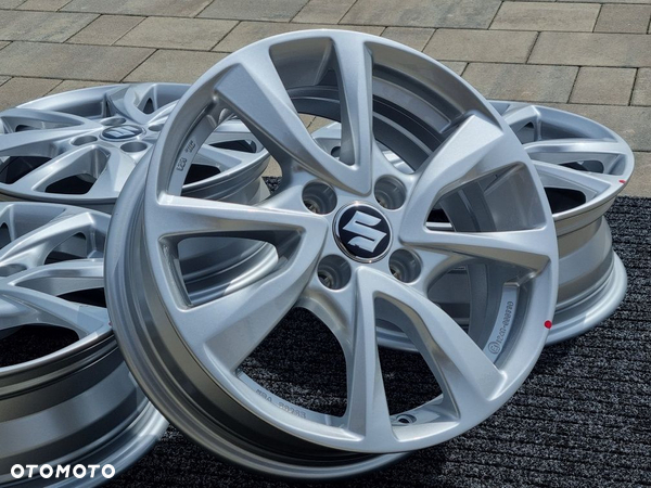 Suzuki 15" Ignis Swift Alto Baleno 4x100 nowe felgi srebrne alufelgi