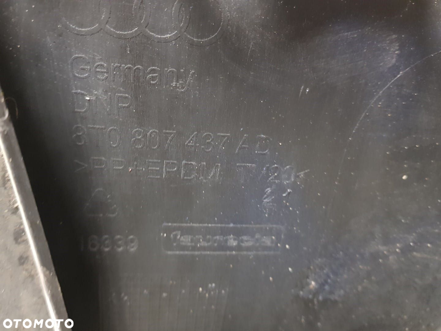 AUDI A5 LIFT 8T0  8T 11-15 ZDERZAK PRZEDNI SPRYSKI PRZÓD 8T0807437AD - 8