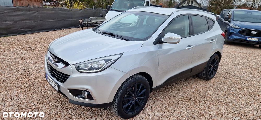 Hyundai ix35 blue 1.6 2WD Finale Silver